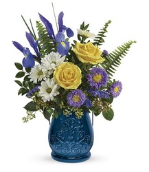 Teleflora's Sapphire Garden Bouquet from Krupp Florist, your local Belleville flower shop